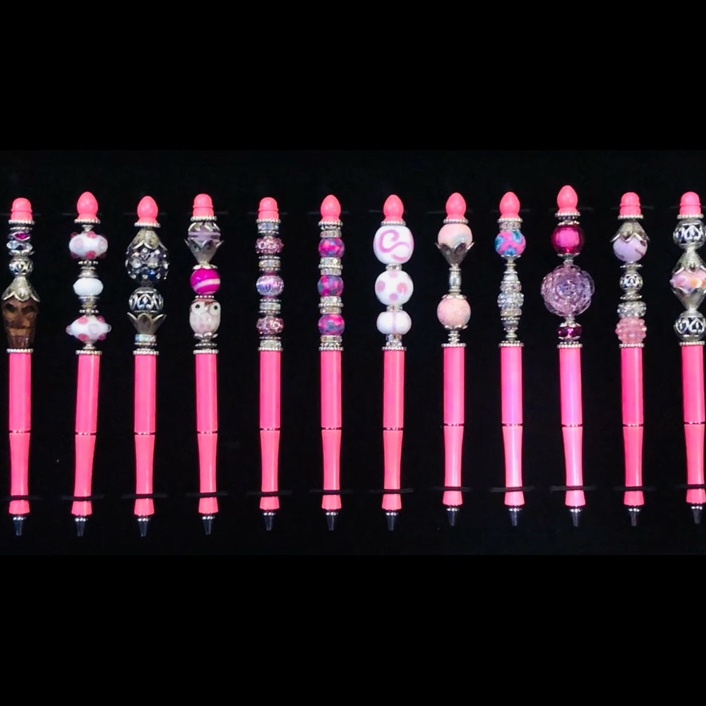 Jeweled Pens Black Ink $10 Each